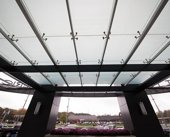 Laminated Glass Canopy