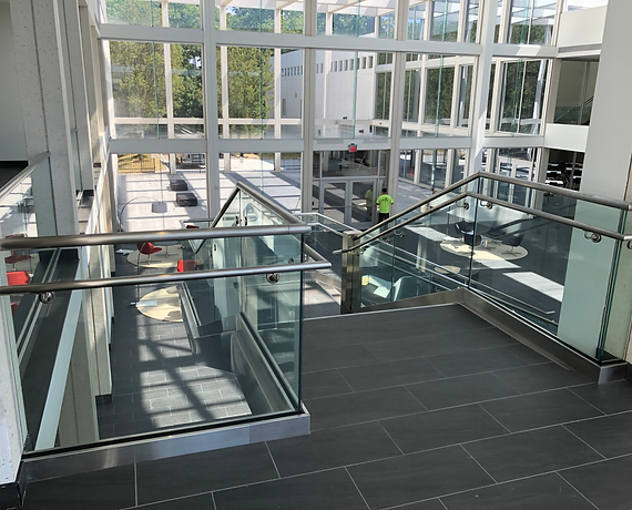 Laminated Glass Handrail